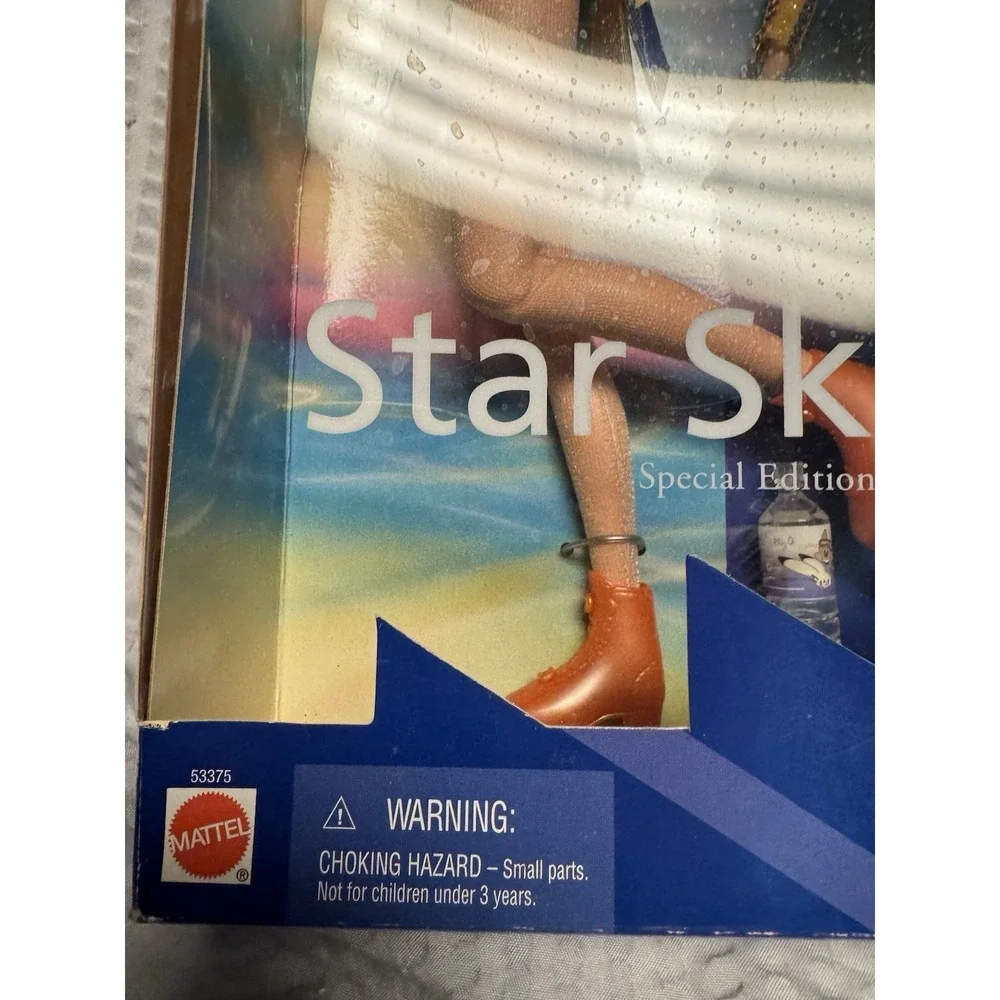 2002 Barbie Star Skater Twirl Spin Winter Olympics Salt Lake City SEALED #53375